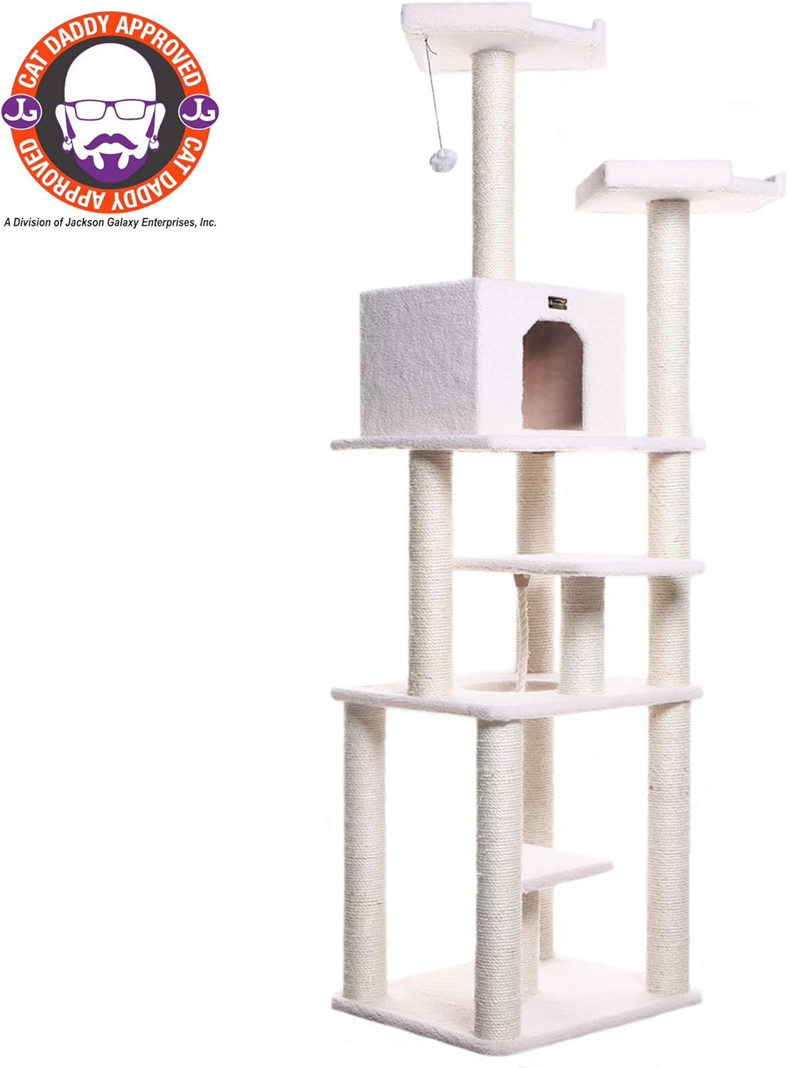 Armarkat Cat Tree Model B7801, Alabaster : Pet Supplies