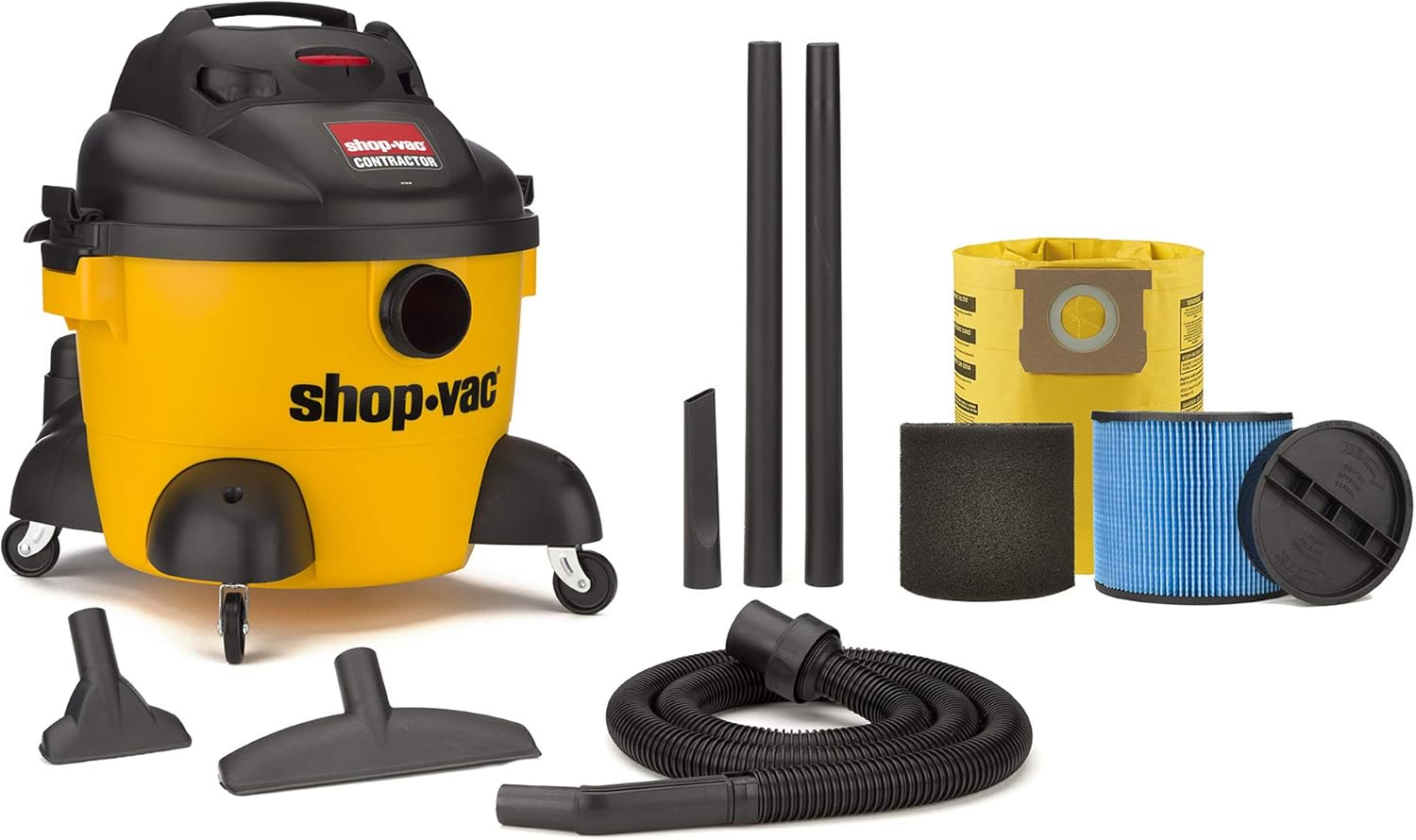 6 gallon 3 hp shop vac