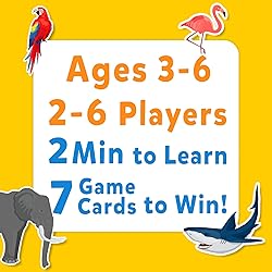 Skillmatics Card Game - Guess in 10 Junior Animal