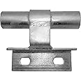 Jake Sales Rolling/Sliding GATE Track Bracket -Wall Mount: for 1-5/8" Track Pipe [Flat Back]