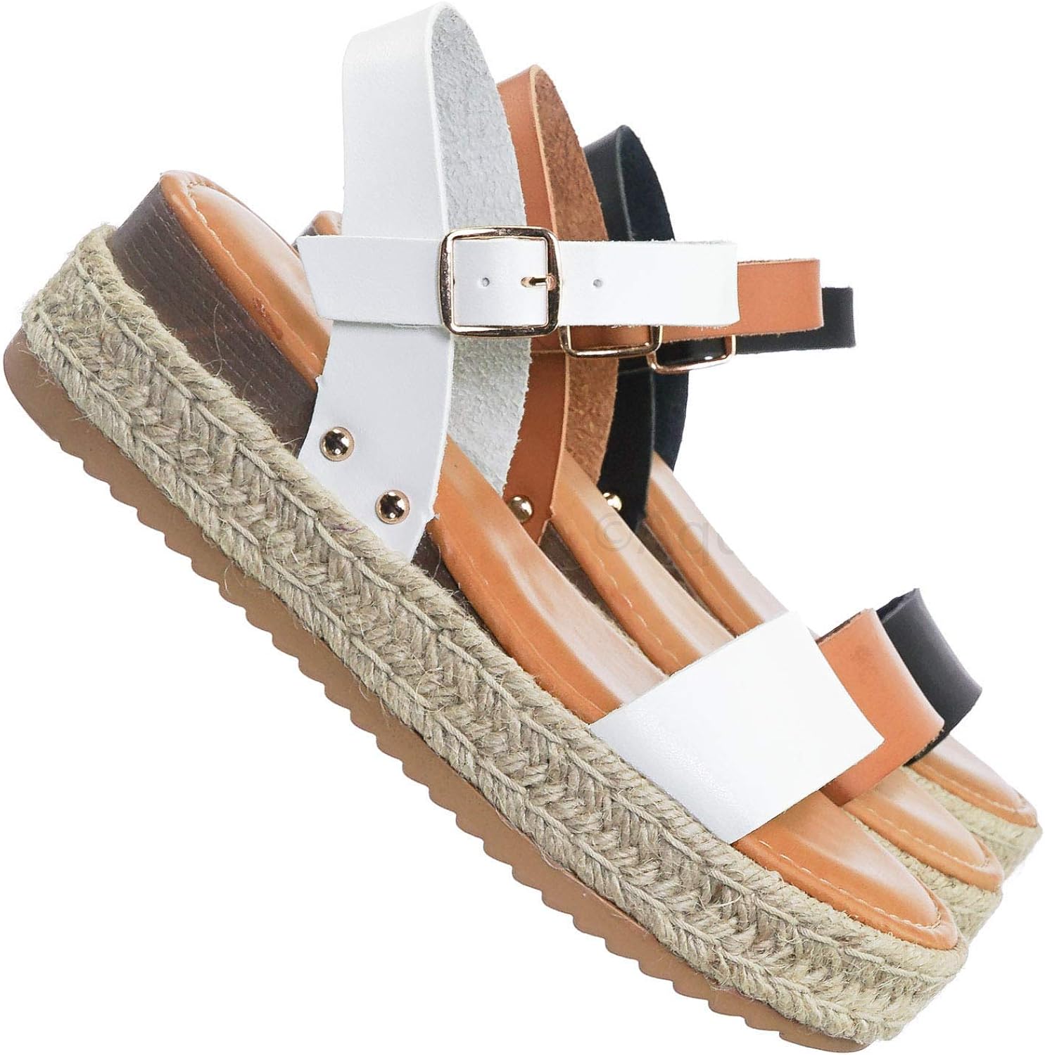 braided platform sandals