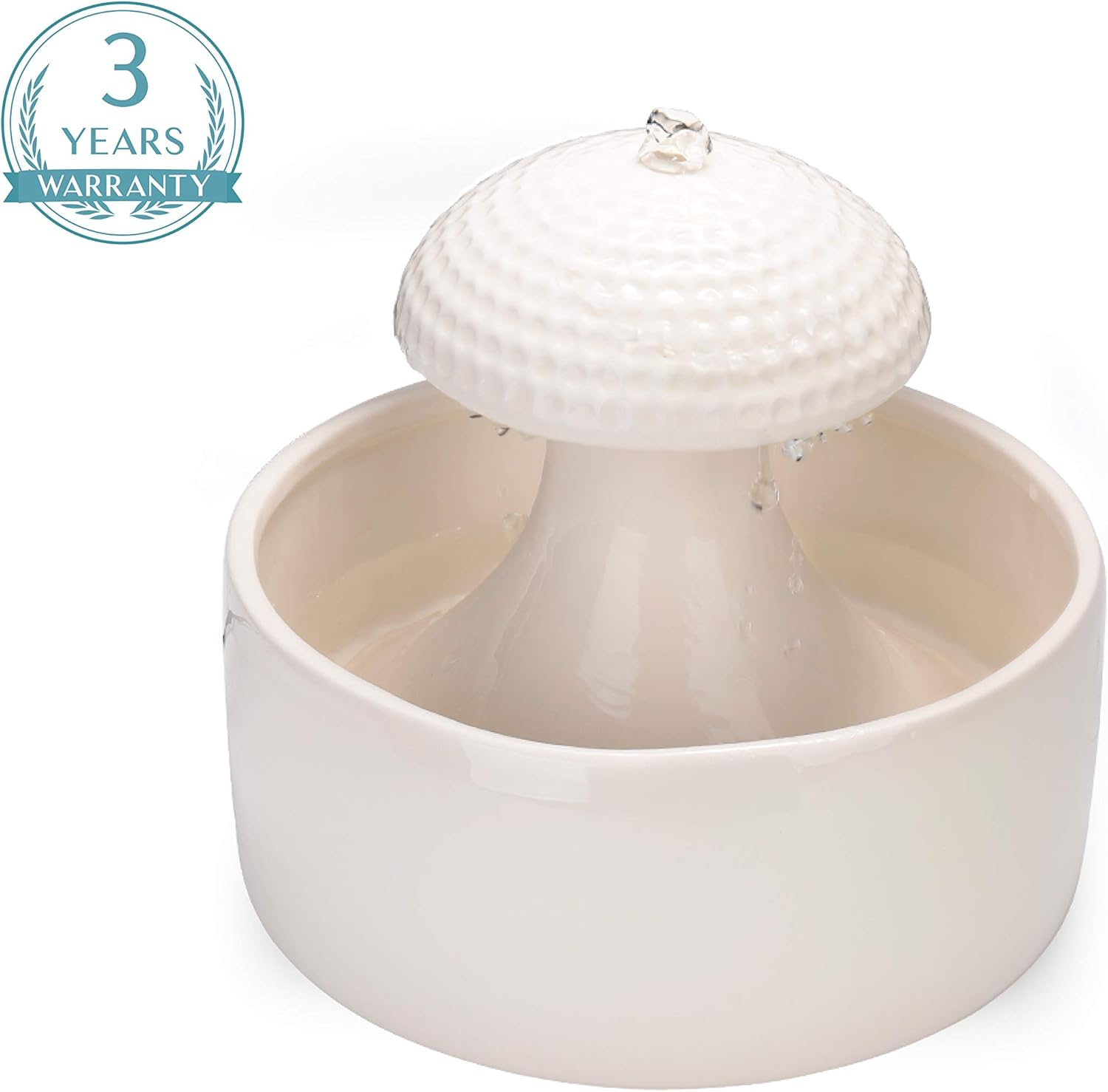 ipettie ceramic pet drinking fountain