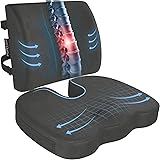 FORTEM Office Chair Cushion and Back Support for