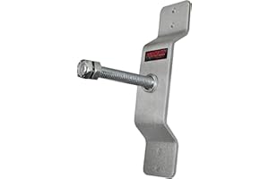 Extreme Max 3005.3732 Universal Easy-Mount Wall Mount Spare Tire Carrier, Accessories for Enclosed Trailer - Includes Two Bol