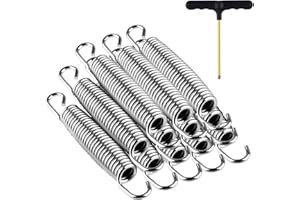 5.5” Trampoline Springs Heavy Duty for CalmMax,Skywalker,BCAN,12|25 PCS Stainless Steel Replacement Springs (5.5” Trampoline 