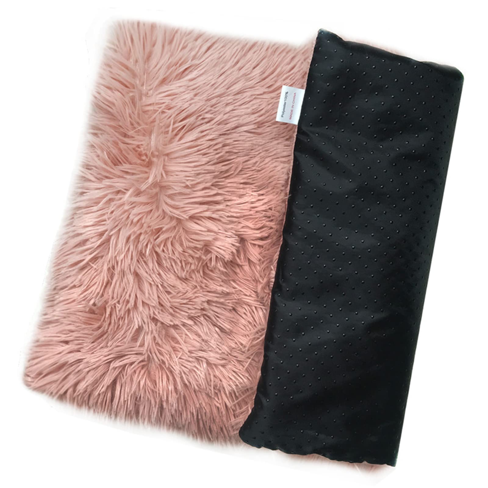 PETCUTE Large Dog Bed Washable,Dual Purpose,Dog Crate Mattress,Calming Fluffy Anti Anxiety Dog Beds Deluxe Plush Pet Cushion Bed Mat,Machine Washable,for All Seasons,L