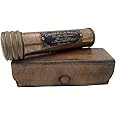 OCEAN REPLICAS Best Handmade Brass Working Kaleidoscope with Leather case Gift for Your Love Ones.