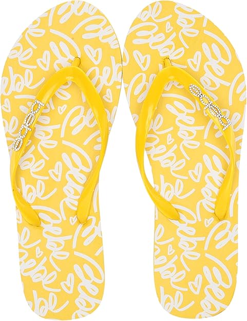 bebe flip flops amazon