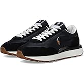 Polo Ralph Lauren Mens Train 89 Suede-Paneled Sneakers