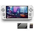 Trimui Smart Pro 5 inch Handheld Game Console Preinstalled Emulator System White 64GB