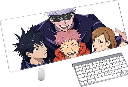 Amazon 呪術廻戦 アニメ マウスパッド デスクマット カスタマイズ キーボードパッド 滑り止め 防水 デスクカバープロテクター 57x33x0 3cm B Ccdlm マウスパッド 通販