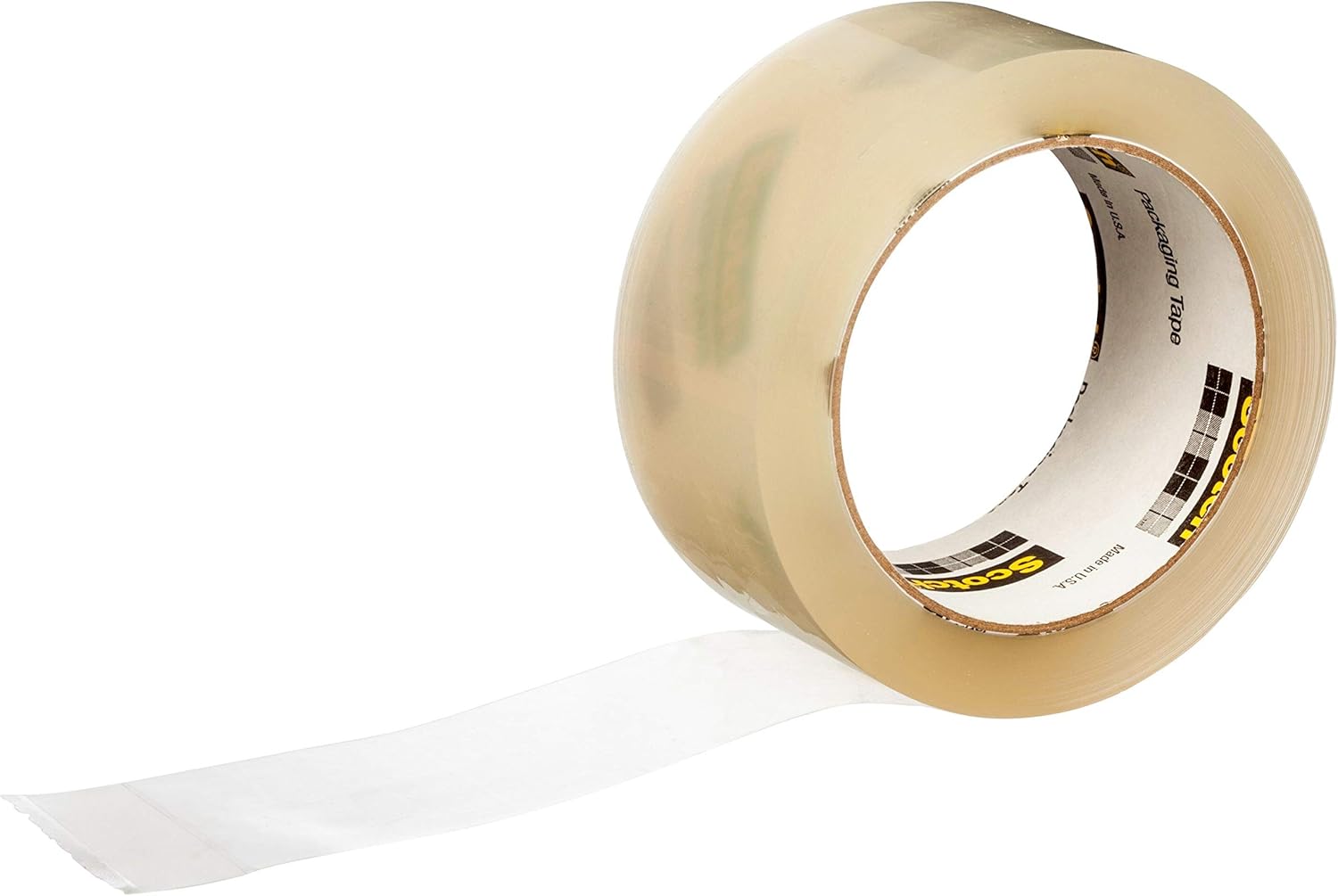 Scotch Commercial Grade Shipping Packaging Tape, 6 Rolls, Excellent Holding Power, 3" Core, 1.88 in x 54.6 yd (3750-6), No Dispenser : Office Products