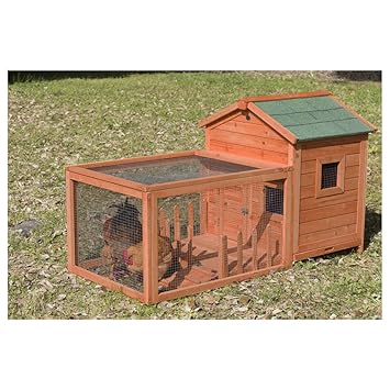 Animalis Poulailler Roussette En Bois Pour Basse Cour Amazonfr