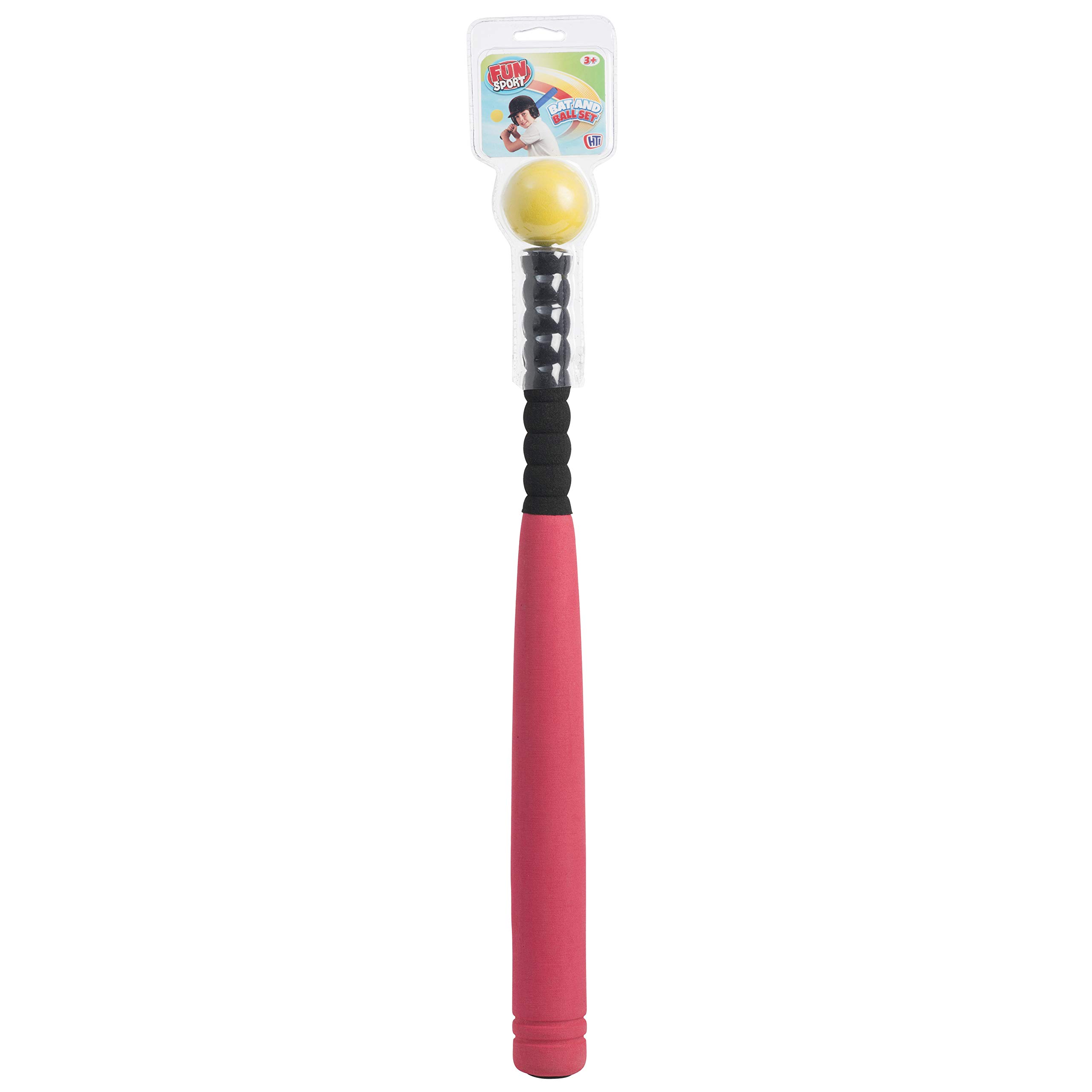 HTI Fun Sport Foam Baseball Bat and Ball Set