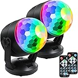 Luditek 2-Pack Portable Sound Activated Party