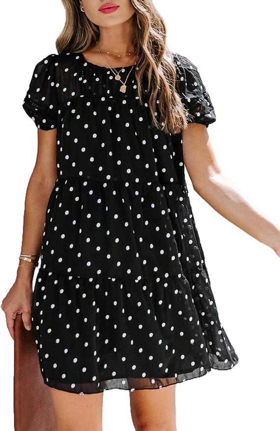Kleid - Midi - Polkadot online im Shop bei meinfischer.de kaufen - Mein Fischer