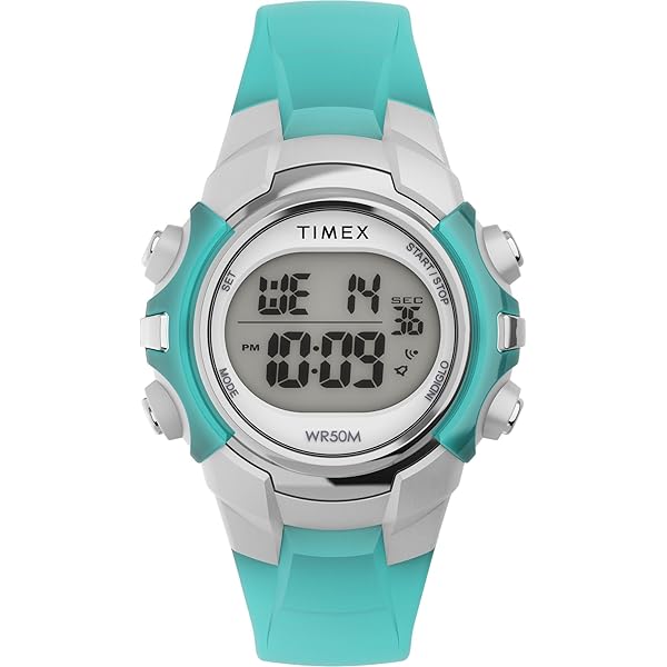 TIMEX INDIGLO 蓄光デジタル Amazon.com: Timex Men's Digital 43mm Watch - Black Strap