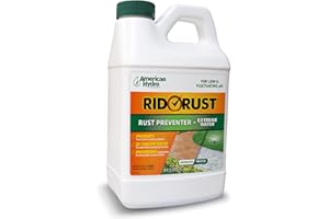 AMERICAN HYDRO SYSTEMS Rid-O-Rust Outdoor Rust Preventer, Extreme Water, Prevents Stains Caused by Irrigation, 64 Ounce Bottle