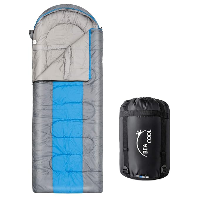 Sleeping Bag for Adults Lightweight 4 Season Cold Weather Waterproof