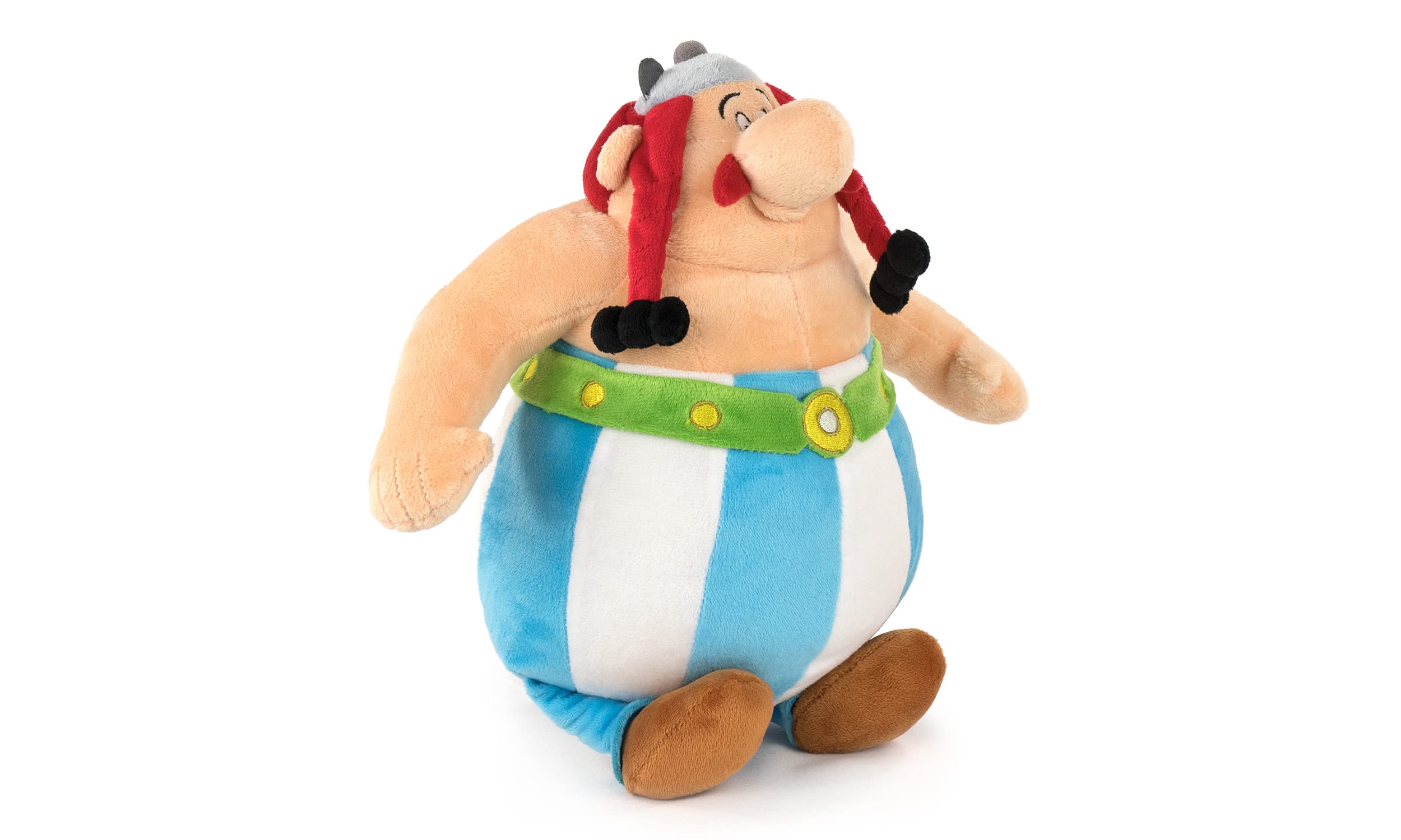 BARRADO Soft Toy of the Characters of Asterix - 30cm 11'81" - Asterix, Obelix, Panoramix - Super Soft Quality (Obelix)
