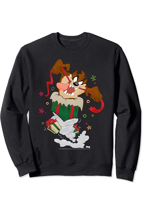 Looney Tunes Christmas Sweater Taz 