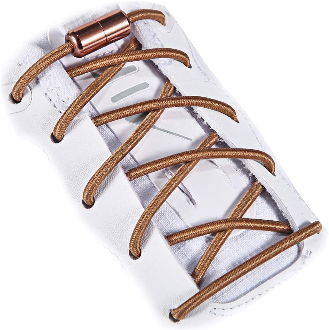 Zhentor No Tie Lace Lock for Shoes with Elastic Shoelaces for Adults, Kids, Elderly(3 pairs)