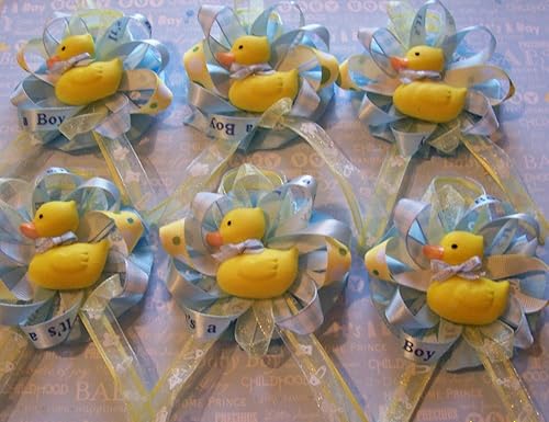 Amazon Com Rubber Duckies Guest Capias Blue Yellow Guest