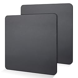 AOKLIT 2 Pcs 10" x 10"x1/4" Steel Plate, A36 Square