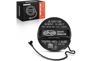 A-Premium Fuel Tank Filler Cap Compatible with Toyota Camry 2013-2017, RAV4 2013-2018, Corolla, Tacoma, Highlander, Tundra, S