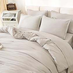 Litanika California King Comforter Set Linen - 7