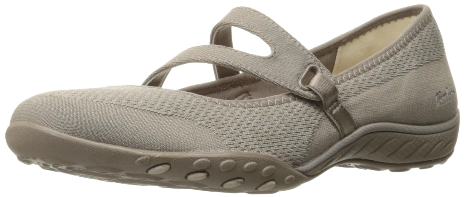 skechers sport women's breathe easy lovestory mary jane flat