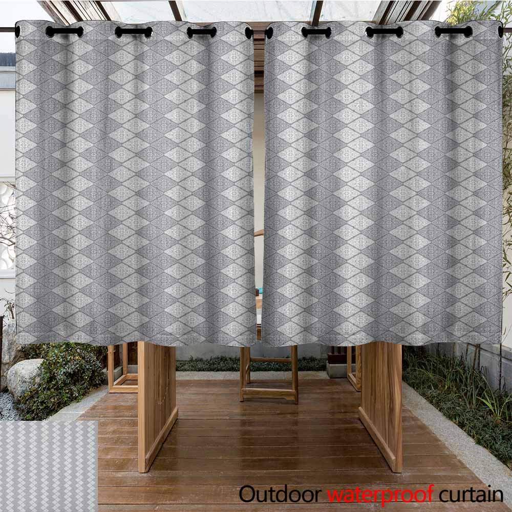 Amazon Com Andytours Outdoor Window Curtains Geometric