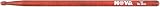 Vic Firth Nova 5B Drumsticks Wood Tip Red Grade B Hickory 1 Pair view 3