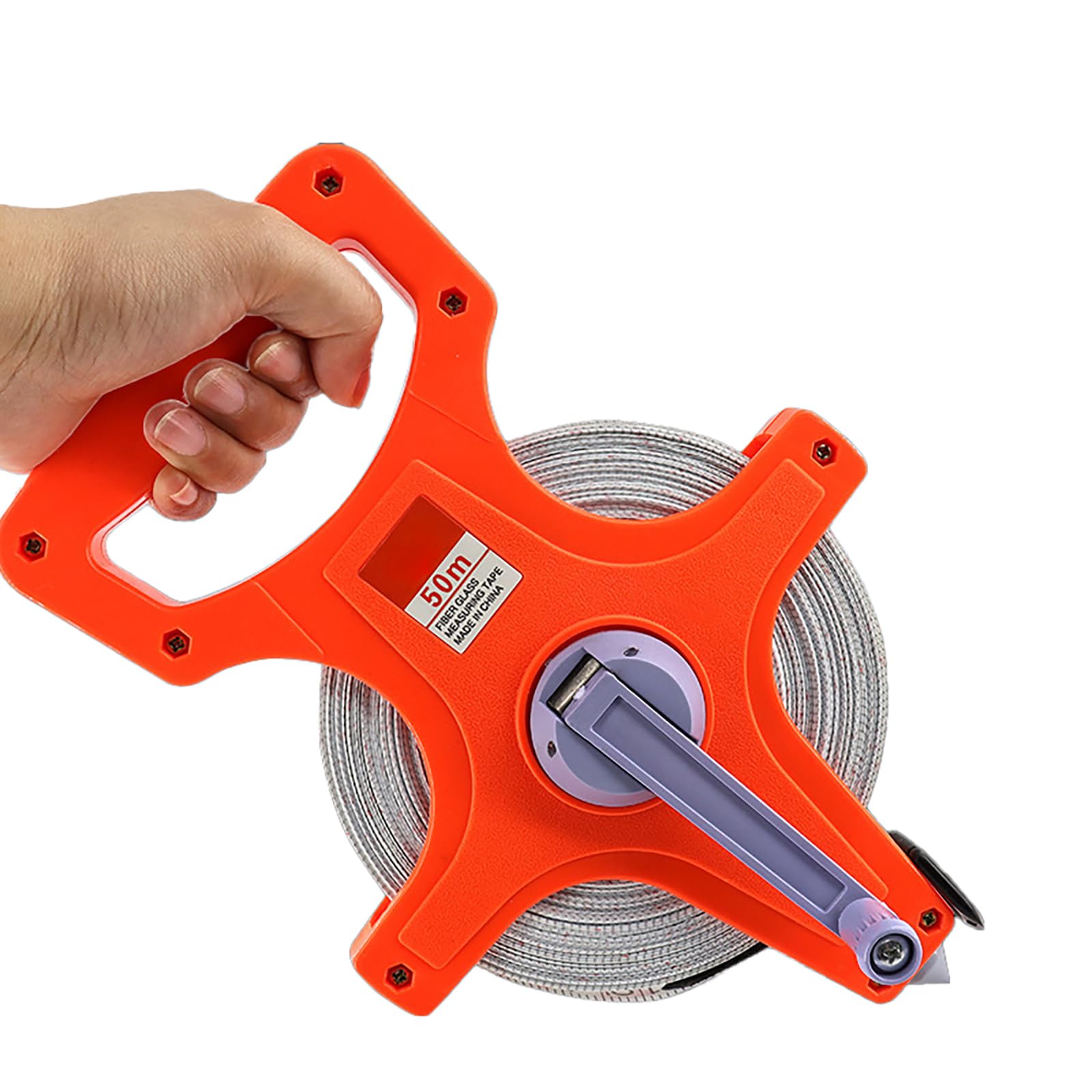 XIANTIAN Fibreglass Surveyors ，Open Reel Tape Measure (50M /165 FT)