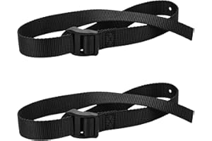 ArrogantF Rowing Machine Foot Straps Compatible with Concept 2 Rower (Models: D & E) Foot Strap Fitness Foot Straps Replacement Parts for Sunny Health Rowing Machine - 2 Pack