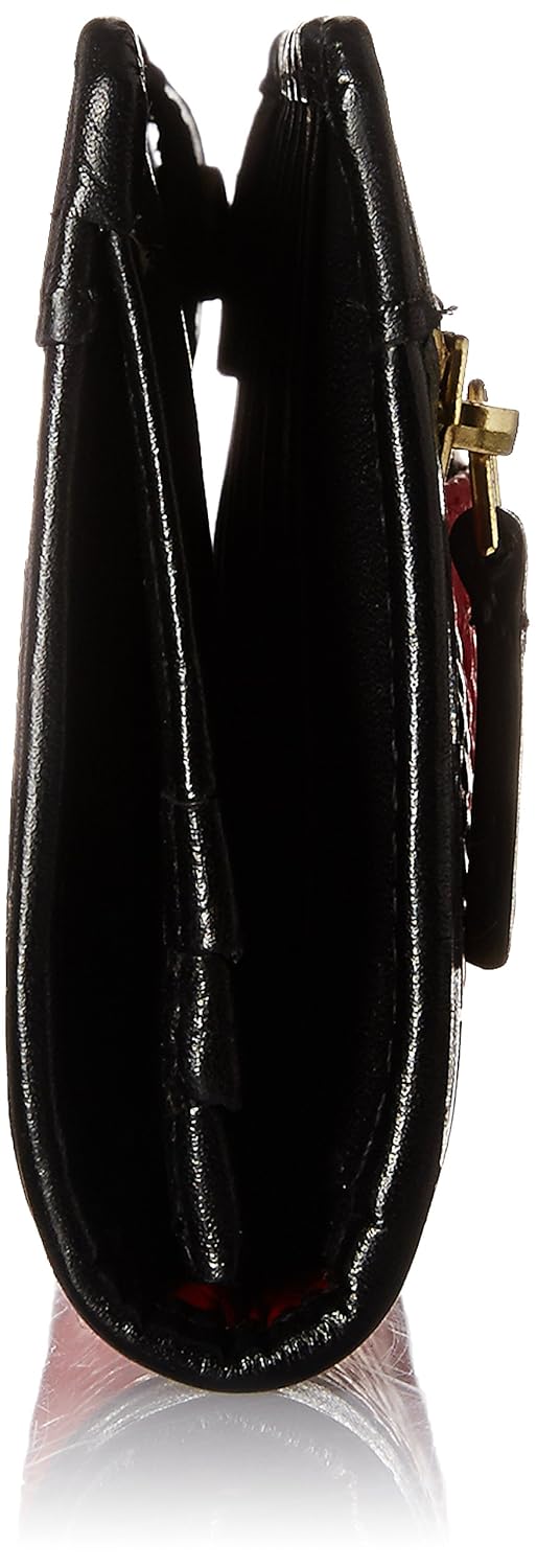 hidesign women's clutch (red and black)