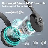Earbay Wireless Headset w/ Mic Noise Cancelling Mute USB Dongle PC Zoom Skype view 6