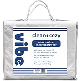Defend-A-Bed Premium Fitted Waterproof Mattress Pad Washable, Twin Size