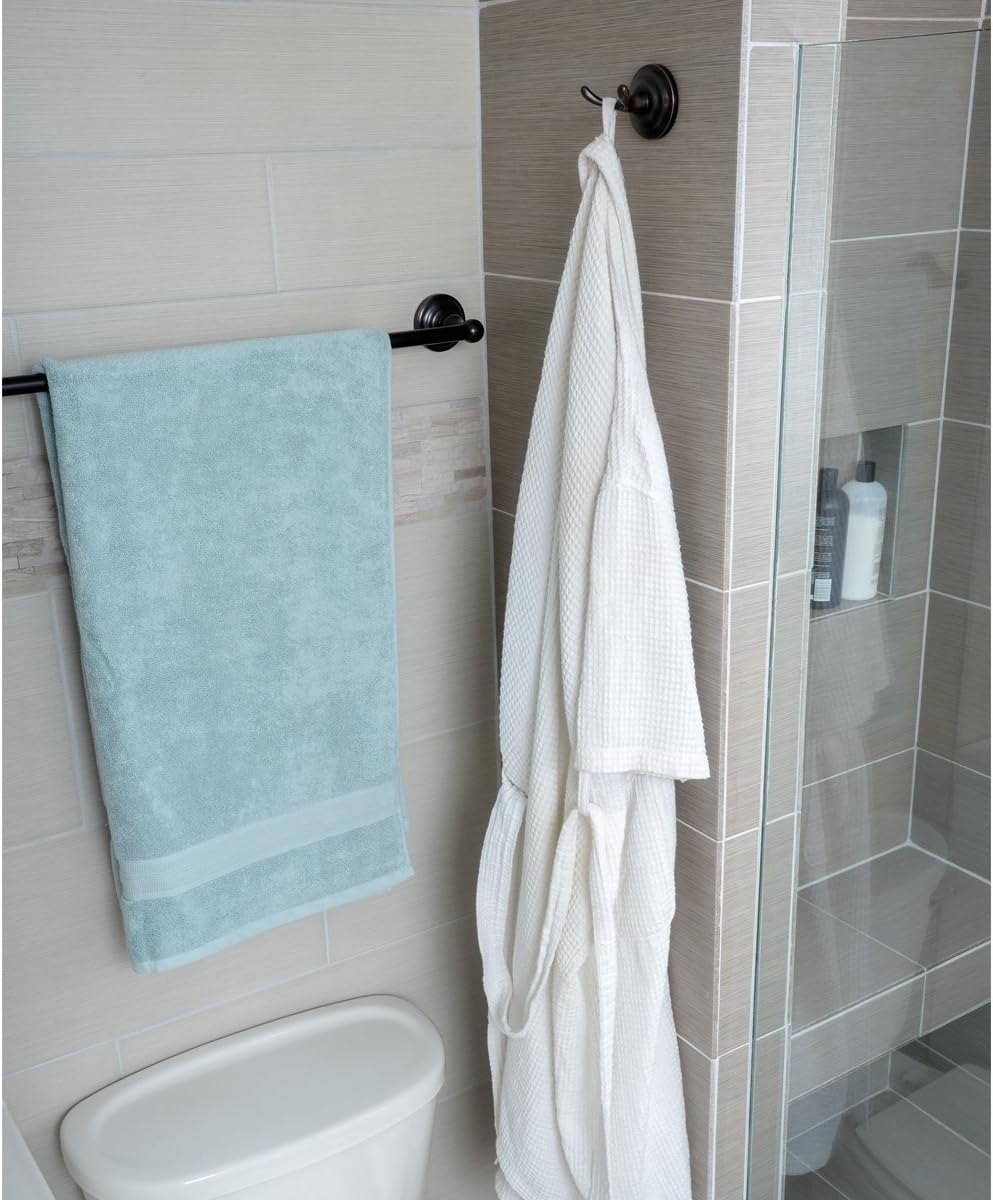 Basics Traditional Bathroom Towel and Robe Hook - - 