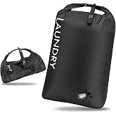 CANBOX Compression Laundry Bag, Waterproof Travel Storage for Dirty Clothes | Space-Saving Wet Clothes Storage Organizer, Smell Proof Laundry Bag Camping, Clothing, Swimming, Yoga, Gym