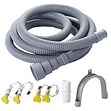 Elyfree Washing Machine Drain Hose, 23 ft Flexible