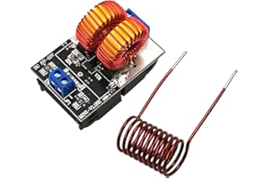 Holy Feather 5-12V Powerful Mini ZVS Induction Heater Kit for Forge & Tool with Jacob Ladder Drive - Ideal for Tesla Coil Ent