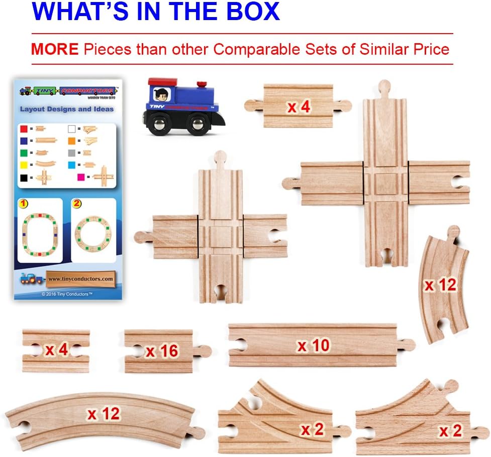 tiny conductors train set