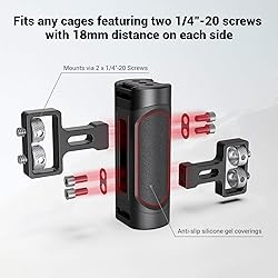 SMALLRIG Mini Side Handle Handgrip with Dual