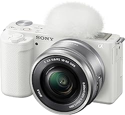 Sony Alpha ZV-E10 Mirrorless Vlog Camera & 16-50mm