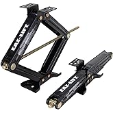 Camco EAZ-Lift 24-inch Stabilizing RV Scissor Jacks - Features a 7,500 lb Load Capacity - Heavy-Duty Steel Construction - Set