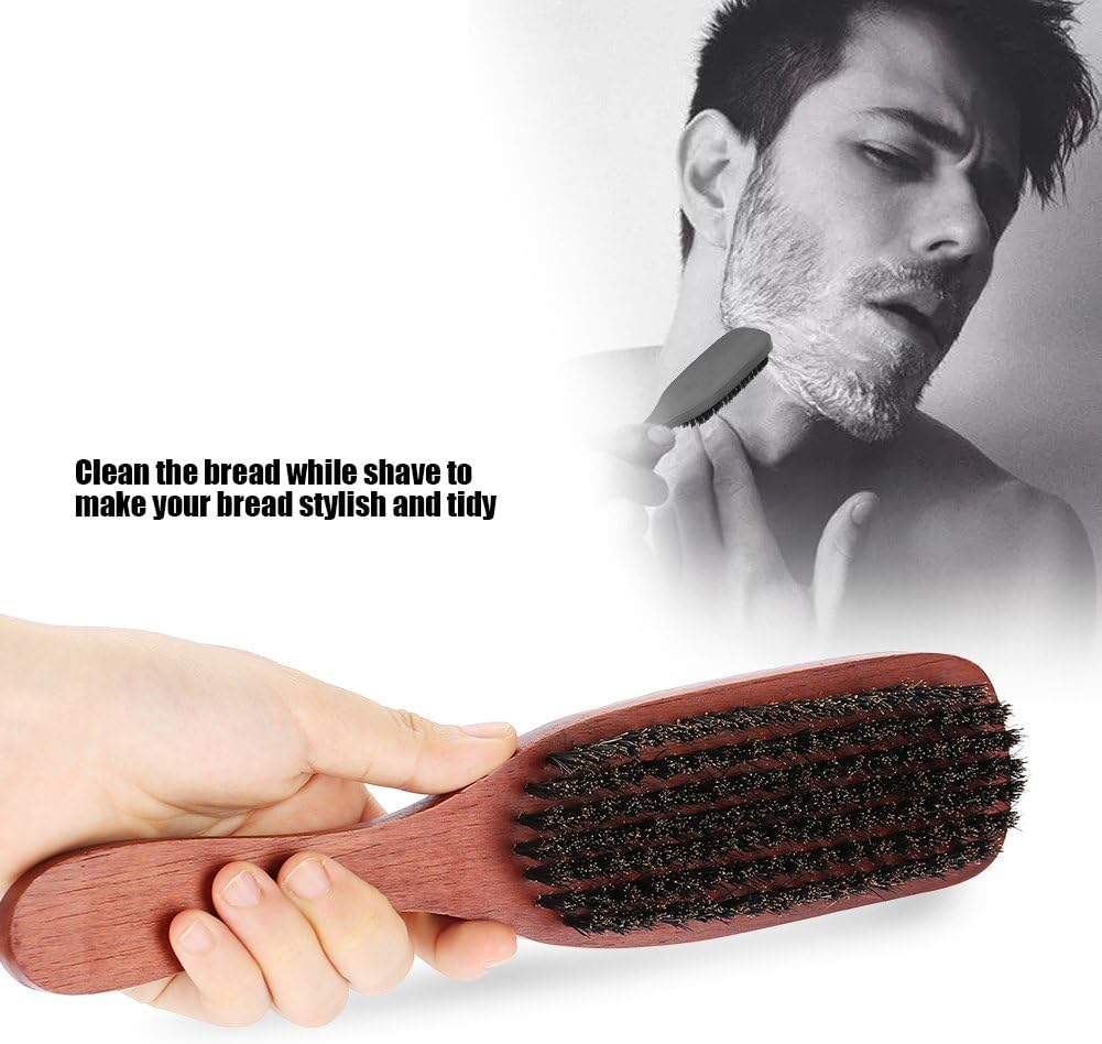 Men's Solid wood Beard Brush - Image 4