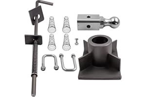 maXpeedingrods GNRK1500 Gooseneck Hitch Ball Kit Gooseneck Hitch Receiver for Chevrolet Silverado, for GMC Sierra, for Dodge 