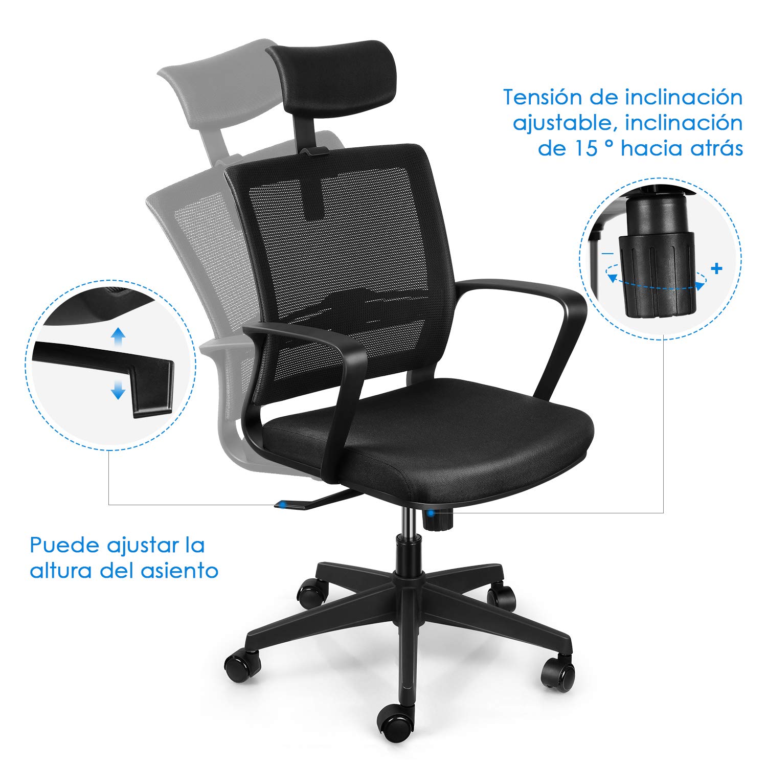 Sillas de escritorio intey Todo Sillas