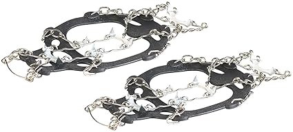 PEARL Schuhschneeketten: 1 Paar Schuhketten für alle Schuhe, Schuhgröße 34-43 (Spikes für Schuhe)